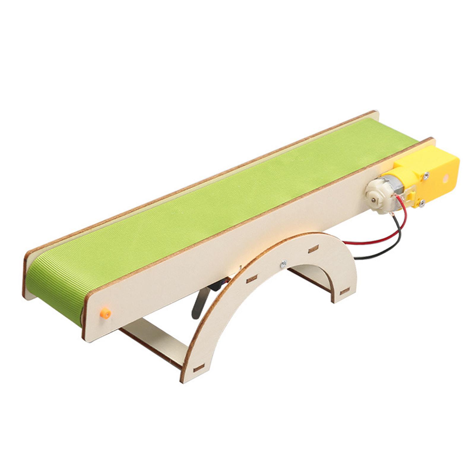 Science And Hobby - コンベアベルト DIY 継手構築キットクリエイティブ工芸趣味教育玩具ステムおもちゃ木材科学おもちゃ子供のための学校