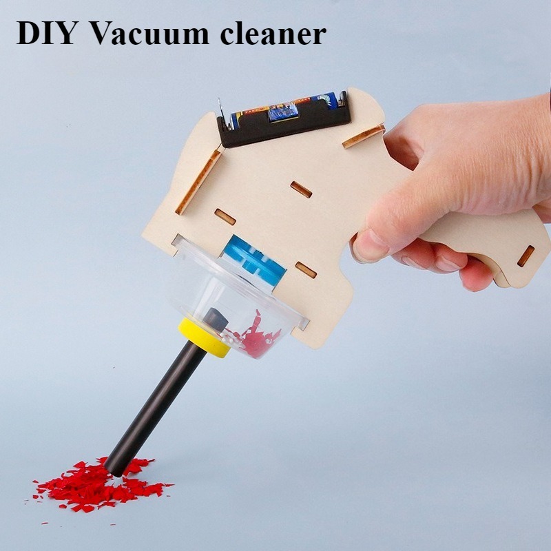 Science Max - 子供向け科学教育実験モデル、子供向けDIY掃除機組み立て玩具、子供向けDIYギフト