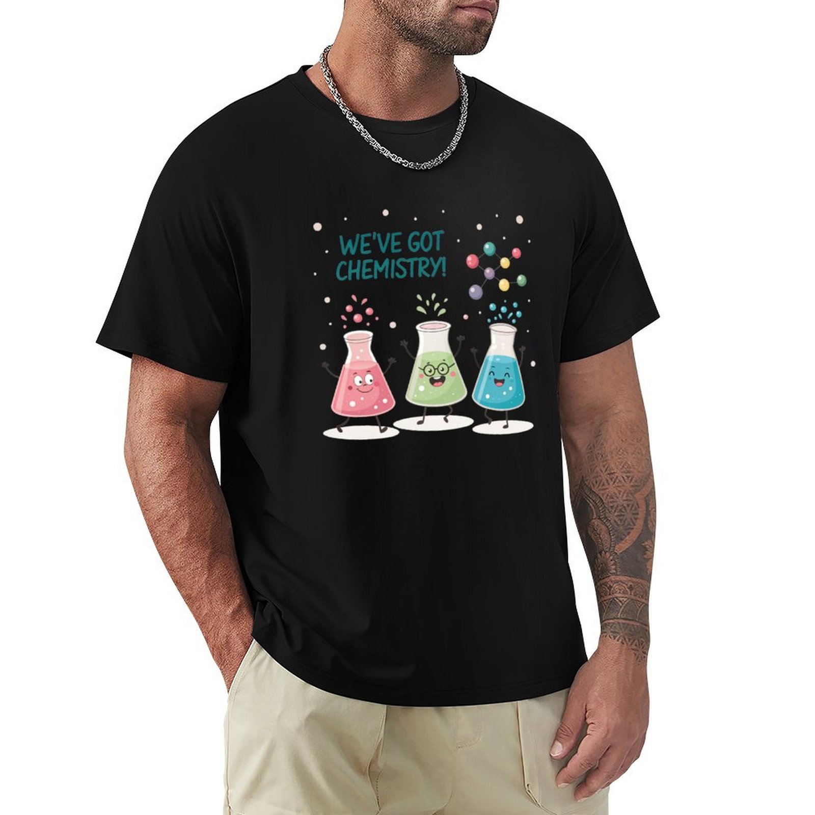 Science Beaker Buddies Tシャツ Lサ - Science Buddies のレビューと価格