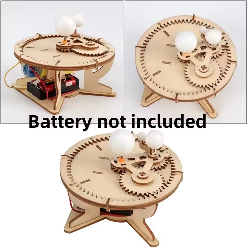 木製太陽系機械模型 DIY 組み立てパズル 天文学 惑星 - Science And Hobby のレビューと価格