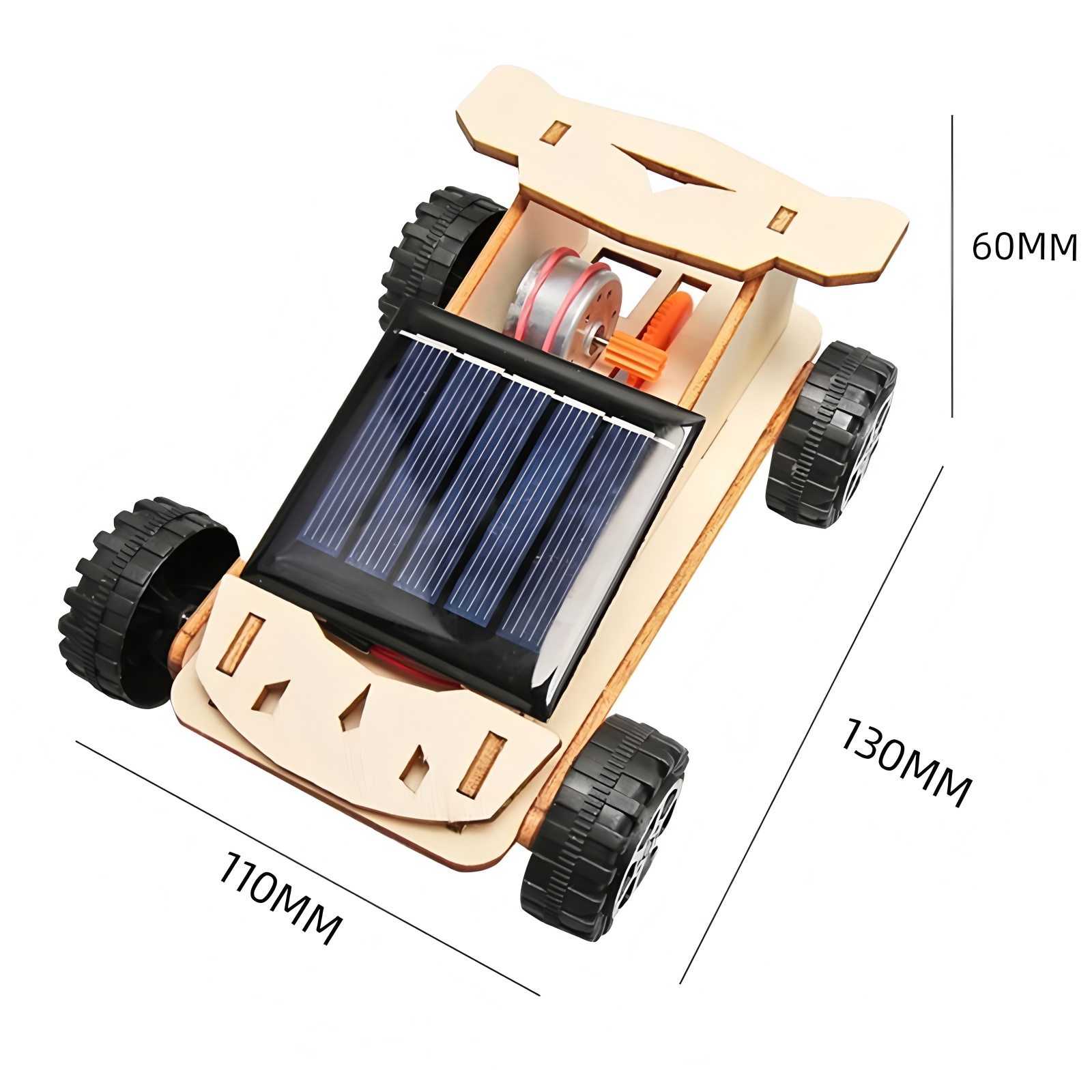 ソーラーカー、子供用DIY手作り組み立てモデル、子供用DIY - Science Max のレビューと価格