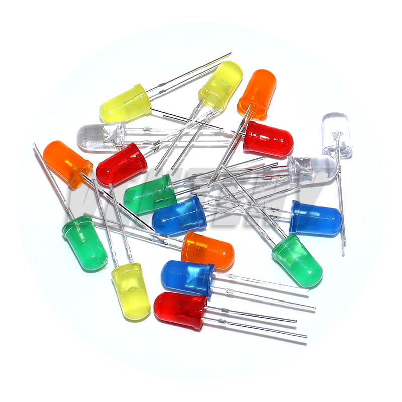 5mm 拡散 LED ダイオードキットランプ発光ダイオード電 - Science And Hobby のレビューと価格