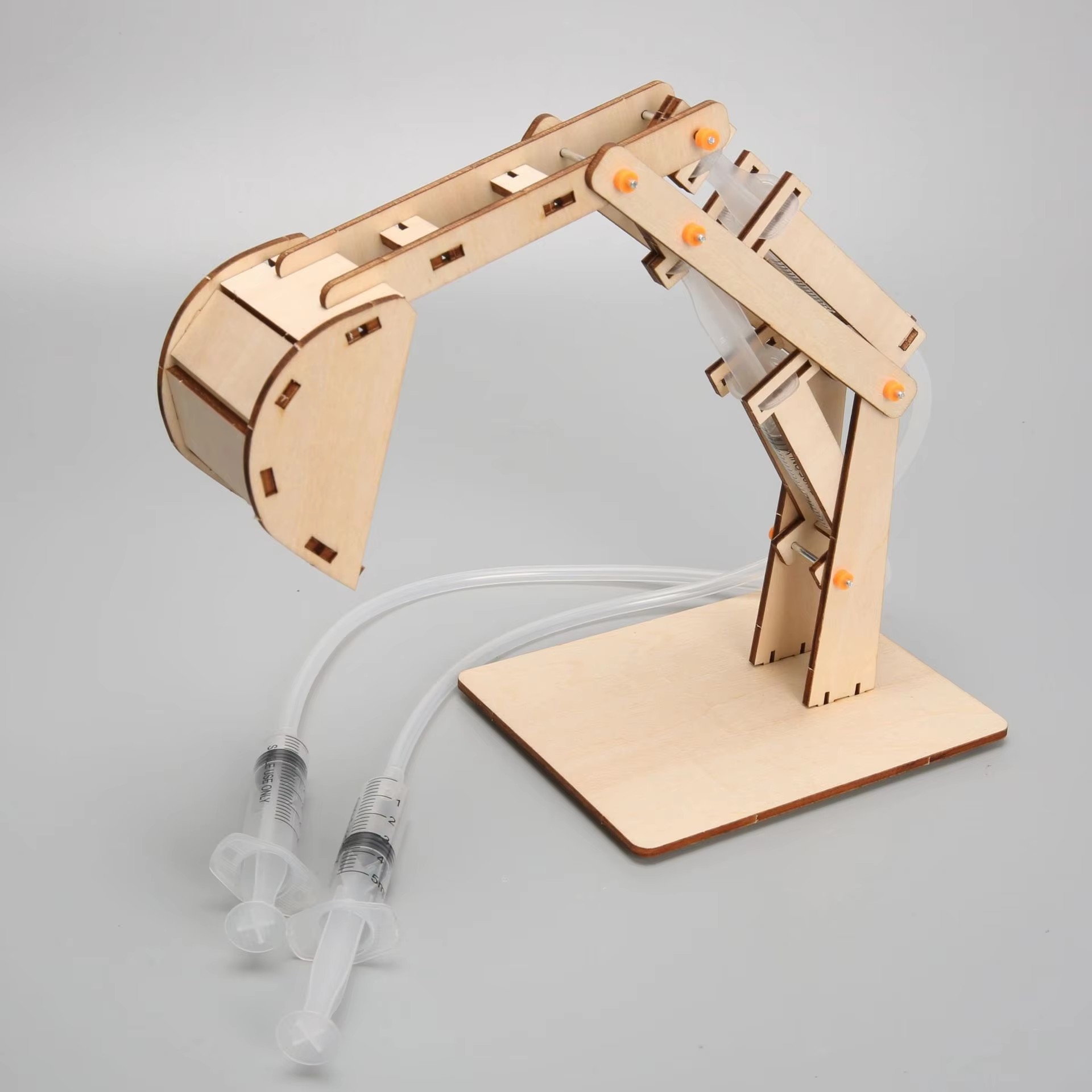 楽しいSTEM DIY科学キット 木製油圧ショベルモデル 手 - Science And Hobby のレビューと価格
