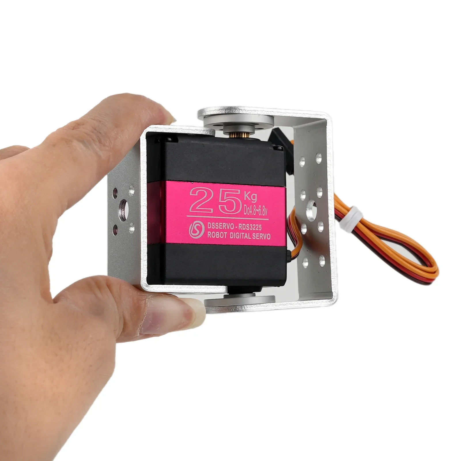 25 キロロボットデジタルサーボ高トルクメタルギア防水 U  - Robot Arm Motor のレビューと価格