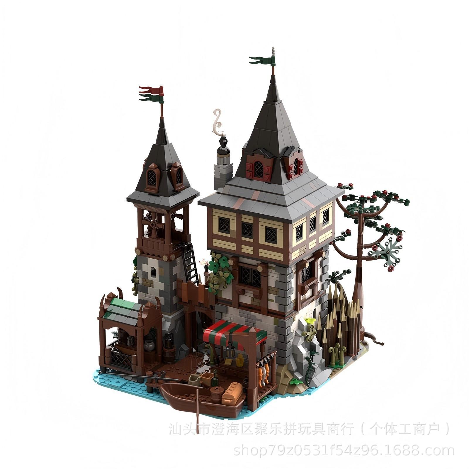 MOC ベアキング城モザイクビルディングブロック教育玩具子供 - Science And Hobby のレビューと価格
