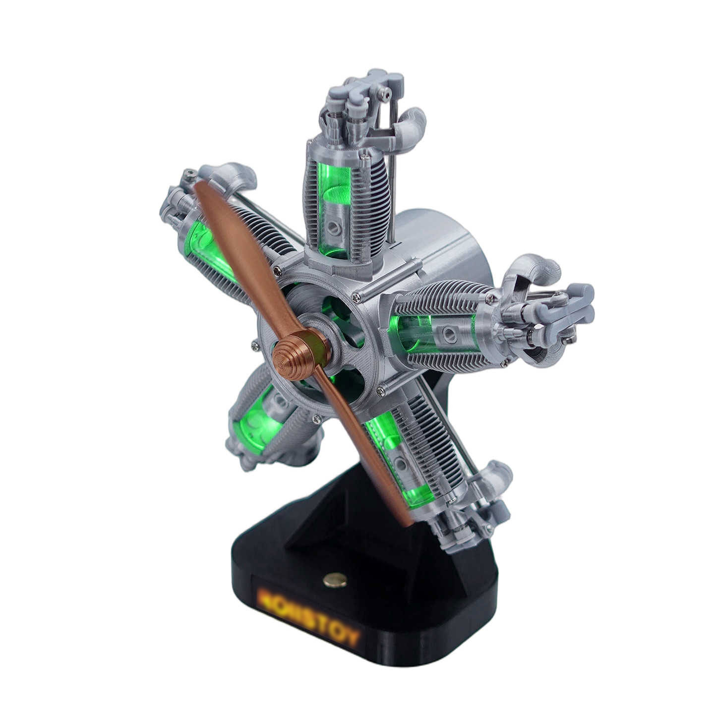 1:5スケール 5気筒4ストロークラジアルエンジンモデル 3 - Science And Hobby のレビューと価格