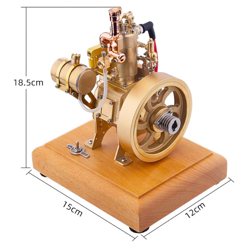 水槽冷却式可動式始動燃料エンジンモデル、実験室科学実験教育、 - Hobby Science Lab のレビューと価格